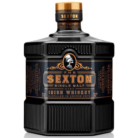 sexton single malt irish whiskey.